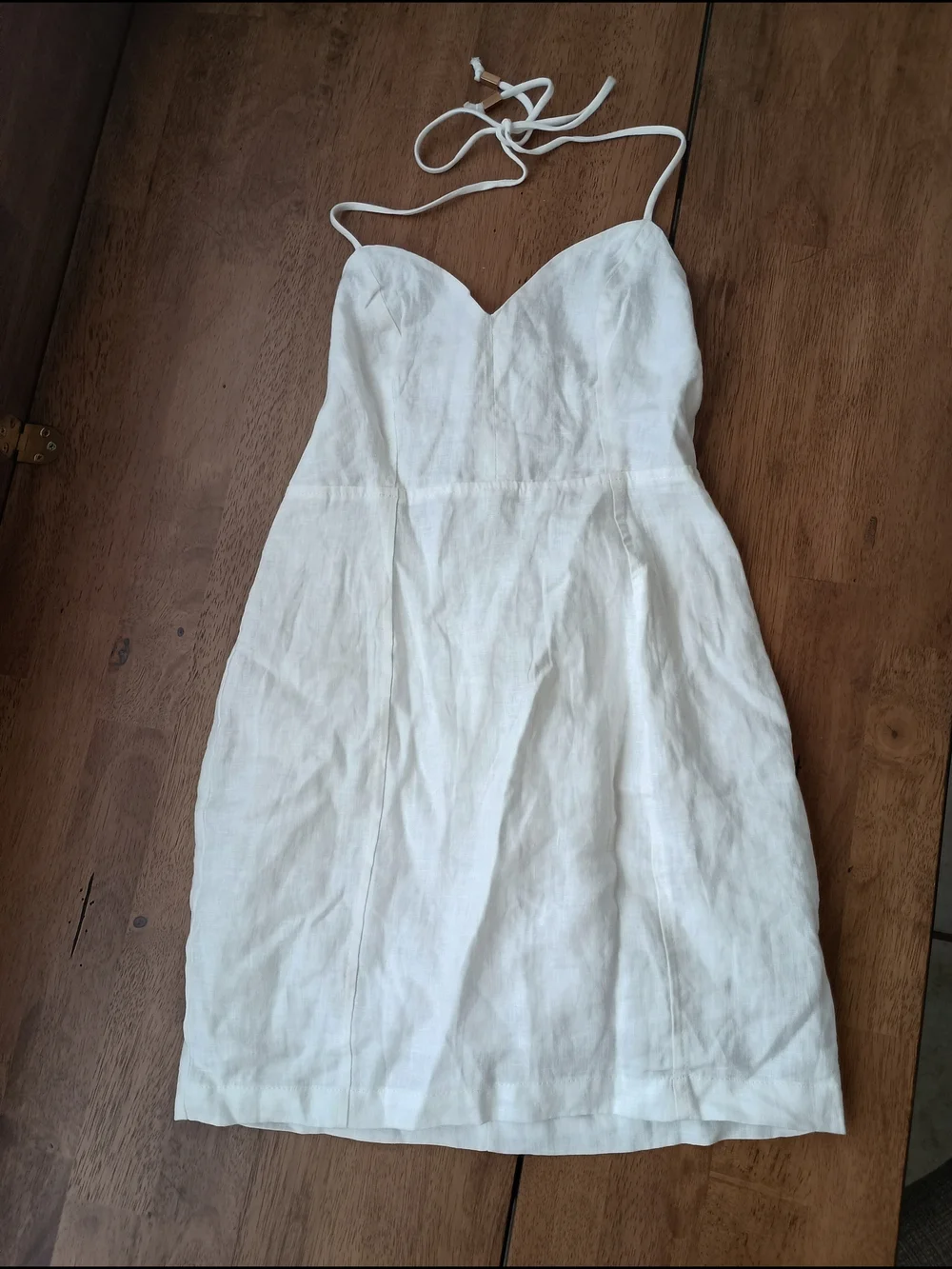 showpo white halter dress Lyra Midi Dress
